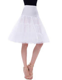 Traditional Knee-Length Skirts for Wedding Three Hoops Underskirts Western Party Crinoline Skirts Colorful Petticoats Three Size