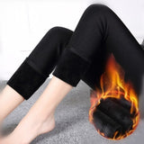 Women Winter Warm Leggings Velvet Leggings Shiny  Black Leggins Leggings Calzas Mujer Leggins High Waist Leggings