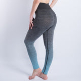 KardelSharpeye Sport Leggings Sexy Yoga Leggings Stripe Discoloration Pants Fitness Running Leggings Fitness Leggings Yoga Pants