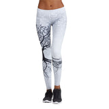 Beautiful Designer Leggings with Pepper Tree pattern