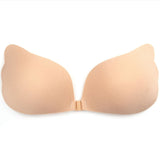 OUBINEW Fly Bra Strapless Silicone Push Up Invisible Bra Self Adhesive Backless Bralette Plus Size Seamless Bras Women Intimates