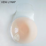 VENI LYNN Instant Boob Lift Up Tape Petals Reusable Flower Silicone Nipple Cover Breast Pasties Round Chest Stickers for Nipple