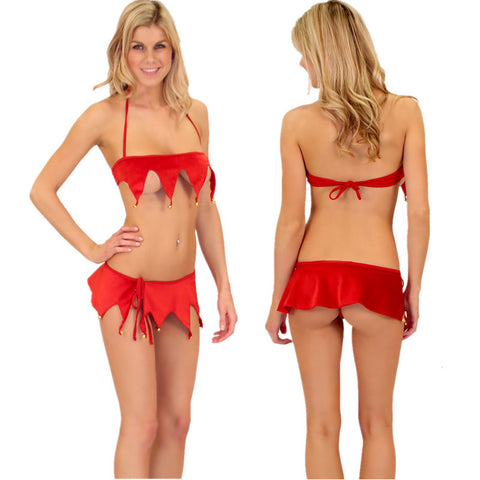 Christmas Bikini Temptation Sexy Lingerie