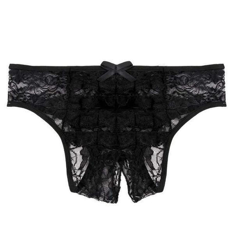 Sexy Lingerie Cut Out Underpants Briefs Lace See Through