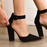 Women Pumps Ankle Strap Women Helels For Wedding Shoes Women Heels Classic High Heels Extreme Heeled Sandals 12CM Ladies Red888