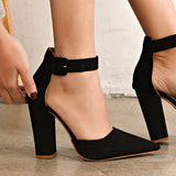 Women Pumps Ankle Strap Women Helels For Wedding Shoes Women Heels Classic High Heels Extreme Heeled Sandals 12CM Ladies Red888