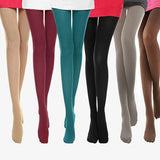 women leggings Candy Color Opaque Leggings Elasticity Leggings Winter Leg Warmers #15