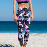 2019 Fashion Leggings Digital print camouflage leggings Slim High Waist Leggings Fitness Woman Pants Leggings